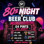 80s Night x Beer Club