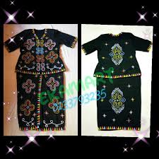 Saat ini pakaian tradisional kembali naik daun dan banyak diminati oleh masyarakat. Pakaian Tradisi Murut Ekamart Sulaman Baju Murut Facebook