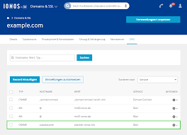 Subdomain name or host — mail. Autodiscover Einstellungen Ihrer Domain Prufen Ionos Hilfe
