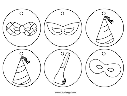 Medaglie Di Carnevale Da Colorare Tutto Disegni Carnevale Decorazioni Carnevale Disegni Da Colorare