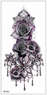 Gothic Rose Mandala Chandelier Back Tattoo Ideas For Women Traditional Vintage Chandelier Gothi Sleeve Tattoos For Women Pattern Tattoo Tattoo Pattern