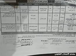 توزيع منهج اللغة العربية للصف الخامس الابتدائي الترم الثاني 2021 الامتحان التعليمى