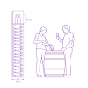 The rack holds 32 bottles, which is the perfect size for a freestanding rack. 1