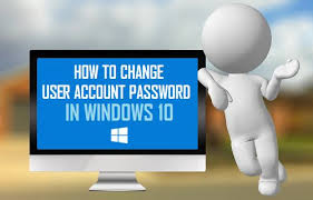 You'll see user accounts settings window. How To Change User Password In Windows 10