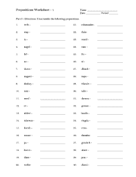 It is a quick and concise lesson on these terms with a focus on word roots to help students remember the meanings. Unscramble Prepositions Worksheets Fill Online Printable Fillable Blank Pdffiller