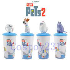 The Secret Life Of Pets 2 Topper Cup Movie Exclusive Max Snowball Gidget Chloe Ad Ad Topper Cup Pets Pet Max Dog Stuffed Animal Secret Life Of Pets