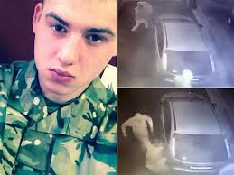 Watch moment brave teen soldier fought two armed thugs as they tried to  steal his new motorbike