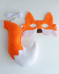 Unavailable Listing On Etsy Fox Mask Diy Fox Mask Fox Crafts