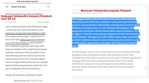 Check spelling or type a new query. Sistem Tokopedia Kembali Merugikan Penjual Media Konsumen