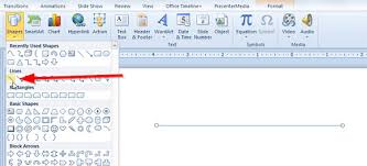 How To Insert A Dotted Line In Powerpoint 2010