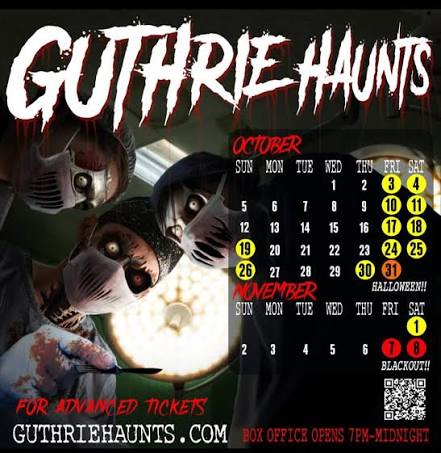 Purchase Tickets to Guthrie Haunts Scaregrounds