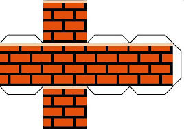 Brick Block Template Mario Bros Party Super Mario Party Super Mario Birthday Party