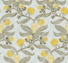 By C F A Voysey Passion Flower By C F A Voysey Is A Captivating Floral Pattern Faithfully Reproduced From The O Flower Wallpaper Wallpaper Passion Flower
