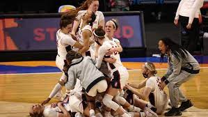 In iu's three tournament games, she's now averaging nine points and nearly 12 boards. March Madness Elite 8 Schedule Tuesday Women S Ncaa Tournament Games