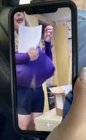 Teacher Kayla Lemieux seen in new pic with Z-cup fake boobs