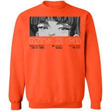 Megan thee stallion as tina snow sticker. Megan Thee Stallion Crunchyroll Merch Anime Eyes Orange Hoodie Merchip8