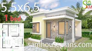 For example, try sheena is a contemporary small house plan with one bedroom, which. House Design Plans 5 5x6 5 With One Bedroom Flat Roof Samhouseplans