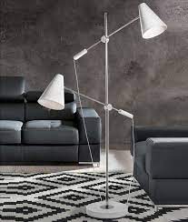 Floor lamps come in all shapes, sizes and can be used for various applications throughout your home. Floor Lamp With Two Adjustable Reading Lights