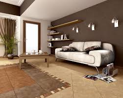 They are practical and durable, and in cerrad's offer they come in a variety of types, colors and patterns which gives you the freedom to fit them into any space imaginable. Brown Tiles On The Floor Dark Brown And Light Beige Floor Coverings In The Interior