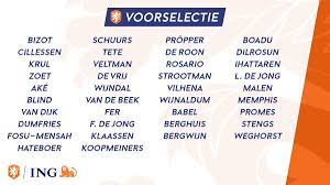 Patrick van aanholt (crystal palace), ryan babel (galatasaray), donny van de beek (manchester united), steven berghuis (feyenoord). Berghuis Malen En Klaassen Keren Terug In Voorselectie Nederlands Elftal Nos