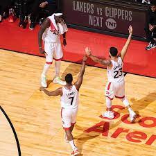 Nba Canada On Instagram With Their Win Over Memphis The Raptors Clinch The Atlantic Division Title And The 2 In 2020 Lakers Vs Lakers Vs Clippers Eastern Conference
