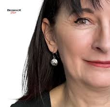 Silver Half Sunflower Dangling Earrings