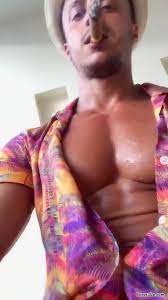 Muscular Anthony JO standing - Monstercockland