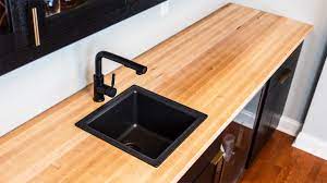 Free, online butcher block countertop cost guide breaks down fair prices in your area. How To Build And Install Butcher Block Countertops Home Bar Pt 4 Crafted Workshop