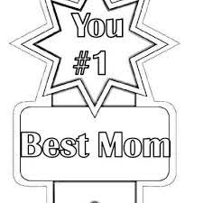 I love my mom so much! 1 Best Mom Award Mothers Day Coloring Pages Tip Junkie