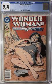 Wonder Woman #67 CGC 9.4 Newsstand Brian Bolland 