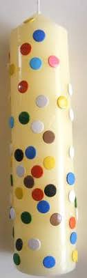 Thumb Tack Decorative Candle For Diwali Diwali Craft Candle Decor Beaded Candle Holders