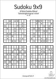 Hier finden sie mit sieben verschiedenen schwierigkeitsstufen einfach. Sudoku Vorlagen Mittel Zum Ausdrucken Raetseldino De