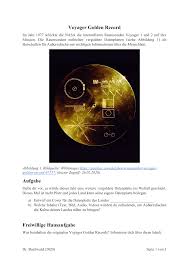 Voyager Golden Record Arbeitsblatt Praktische Philosophie Unterrichtsmaterial In Den Fachern Ethik Philosophie In 2020 Philosophie Unterrichtsmaterial Ethik