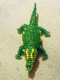 Крокодил из бисера (101 фото): пошаговые схемы для начинающих по плетению  объемного и плоского крокодила из бисера
