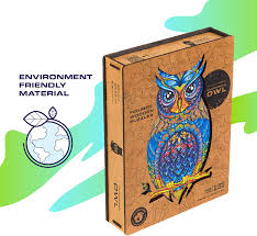 Unidragon wooden jigsaw puzzle 3 in 1 puzzles gift pack: Unique Shape Jigsaw Pieces Charming Owl Best Gift For Adults And Kids 330 Pcs 9 9 H 17 1 In King Size 25 H 43 Cm Unidragon Wooden Puzzle Jigsaw Toys Games Jigsaw Puzzles Urbytus Com