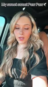 Kara Making A TikTok about Her Pawpaw