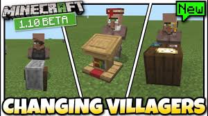 Check spelling or type a new query. Minecraft Changing Villagers 1 10 Beta Tutorial Mcpe Bedrock Xbox Switch Youtube