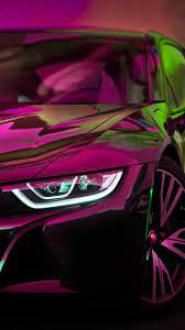 Bf27 Bmw Rainbow Red Purple Car Art Purple Car Car Art Bmw