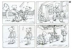 Das waren aber unmanierliche schafe dachte sich der kleine herr jakob und fuhr ein bisschen schneller. 9 Fernsehen Ideen Bildgeschichte Bildergeschichten Grundschule Bildergeschichte