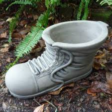 Often, these have a more rigid sole and are good for working in larger farm settings or muddier. Boot Planter 2 Mould Planters Cement Moulds Moulds International Store Yard Art Garden Ornaments Concrete Ornaments And Moulds