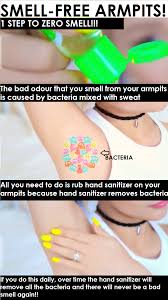 Smell Free Armpits Yes Please This Hack Will Help You To Never Smell Again Skin Care Tips Underarm Odor Armpits Smell