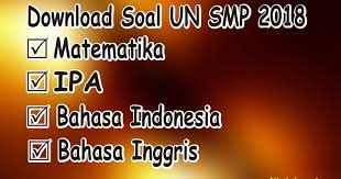 Salinan unbk mtk ips paket 1 8 18. Download Soal Un Ujian Nasional Smp 2018 Semua Mata Pelajaran Naskah Asli M4th Lab
