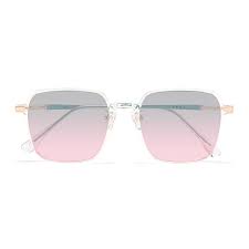 Sandy Clear Square Sunglasses