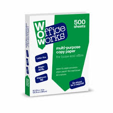 The gift card can be used at millions of locations in australia or overseas where mastercard ® is accepted for electronic purchases. Office Works Multi Purpose Copy Paper 500 Pack White 8 5 X 11 In Qfc