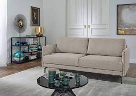 Dieses hülsta sofa hs.420 als lounge garnitur erfüllt den wunsch nach einem hervorragenden sitzkomfort und den hochklappbaren und neigbaren rückenlehnen mit voluminös sinnlicher weichheit für unser zuhause.: Hulsta Sofa 3 Sitzer Hs 450 Wahlweise In Stoff Oder Leder Mit Schmalen Armlehnen Online Kaufen Otto