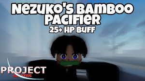 Nezuko pacifier