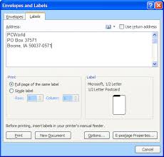 A quick tutorial on how i made my own labels in microsoft word. How To Print Labels Pcworld