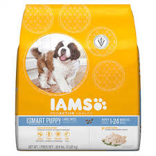 why do we demand that you feed iams as your puppy food