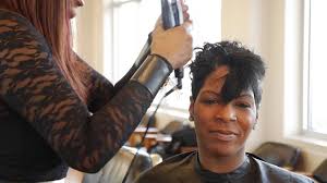 To start, brush out your hair and apply a heat protectant. How To Curl Short Hair Using 1 Flatiron By Angel Robinson Youtube