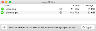 It is used to convert desktop icons, app icons as well as the much needed favicons for websites. Imageoptim Better Save For Web